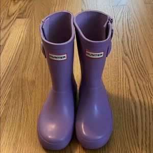 Hunter Boots Kids Lavender